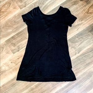 Olivia Rae Black T-shirt Style Dress